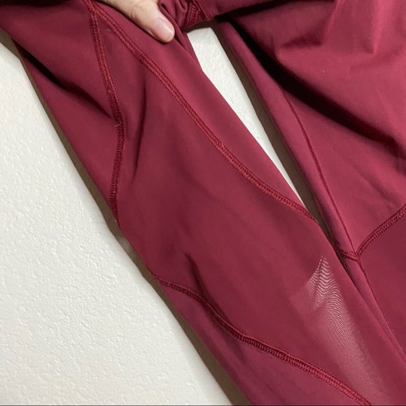 LULULEMON rosewood Run with the Sun tight leggings - Picture 9 of 12